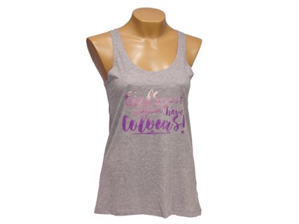 Women's tank top Girls just wanna have Colours image